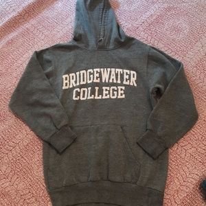 Bridgewater College sweatshirt. Size Small. Grey